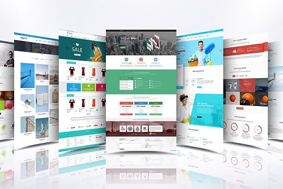 web screen mock up v1 by graphicsworld125 on @creativemarket